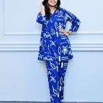 2 Piece Set Dark Blue